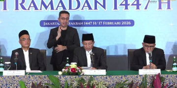 Pemerintah Tetapkan 1 Ramadan 1447 H Jatuh Kamis, 19 Februari 2026: Puasa Dimulai Lusa