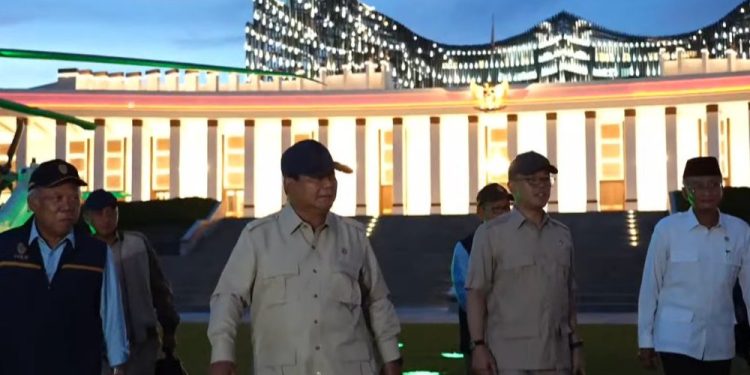 Prabowo Kunjungi IKN